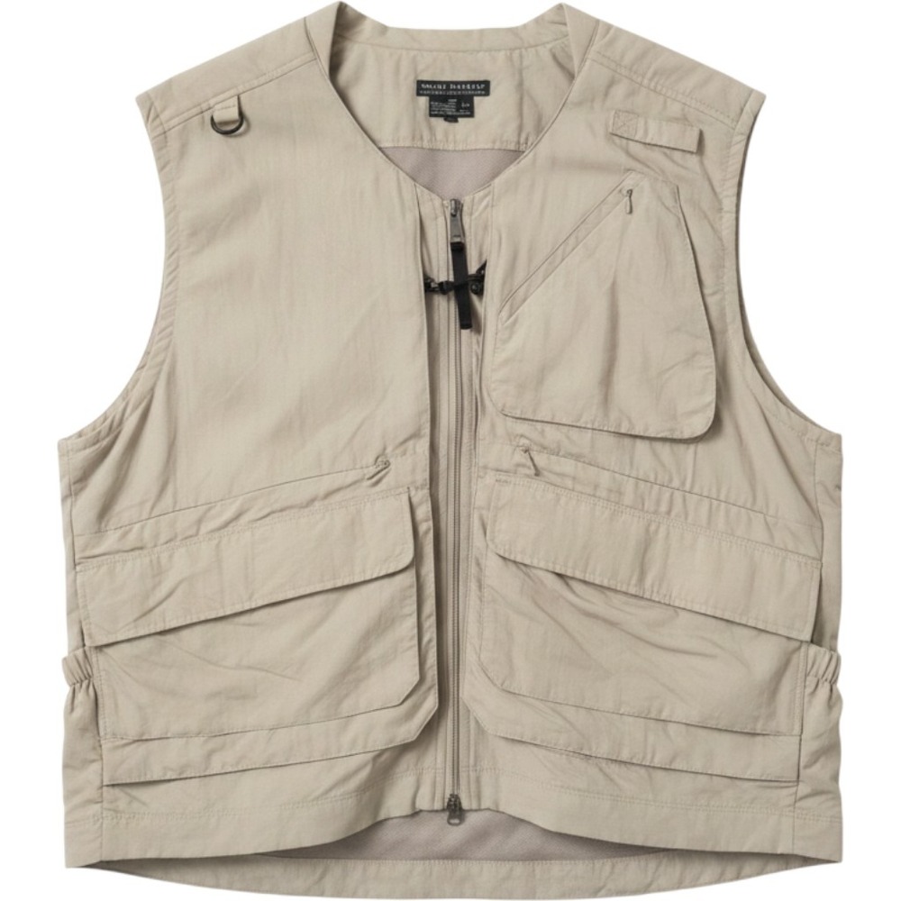 Royal Robbins Utility‎ Travel Vest XXL Khaki Multi-Pocket Mesh Lined Gorpcore